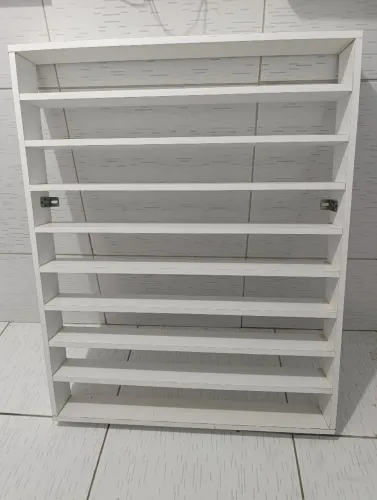 NICHO EXPOSITOR DE ESMALTES - MDF 8 HASTES 