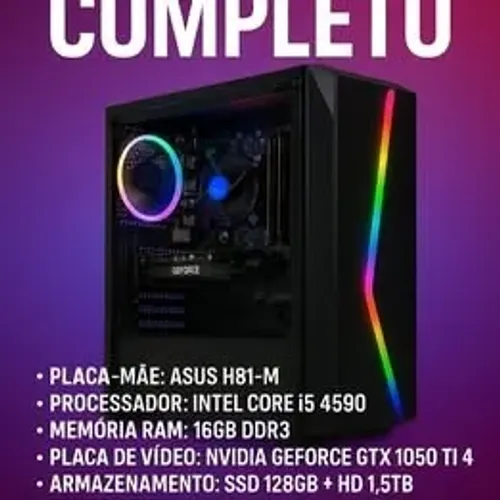 ? PC Gamer Completo - Pronto pra Rodar! ?