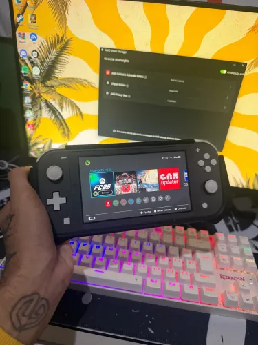 NINTENDO SWITCH LITE DESBLOQUEADO