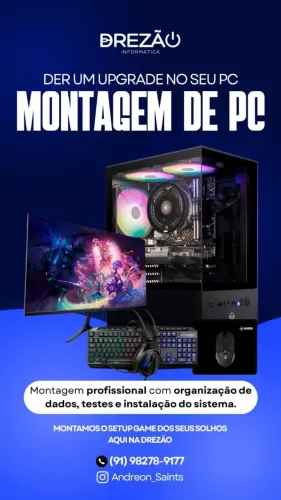 MONTAGEM E UPGRADE DO SEU SETUP