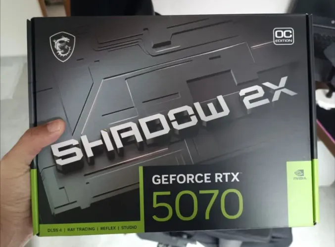 RTX 5070 10x sem juros