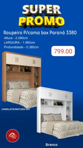 Roupeiro pra cama casal ,entrega e monta, super promoção 