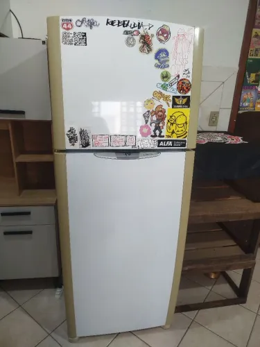 Geladeira GE Duplex Frost Free (Ice Factory) - Usada!. 