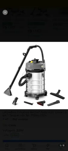 Limpadora, extratora, aspirador PUZZI 4/30 CLASSIC 5 KARCHER