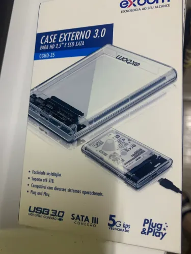 Case externo para hd ou ssd 