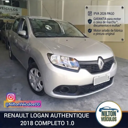Renault Logan Authentique Flex 1.0 12V 4P 2018