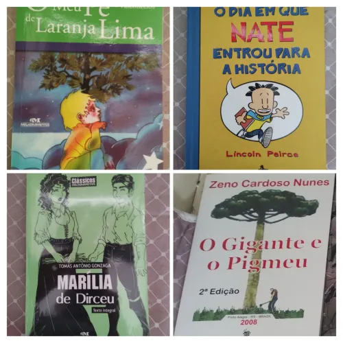 Lote de Livros de literatura infantil