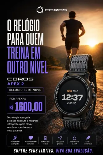 Coros Apex 2 seminovo