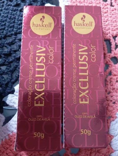 Tinta para cabelo 6.26 Haskel marsala