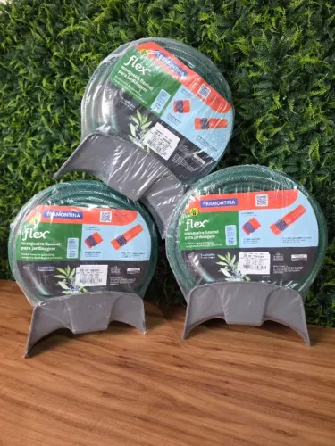 Mangueira para Jardim 20 Metros com Esguicho e Suporte TRAMONTINA