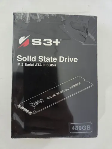 Ssd 480gb, M.2 2280, Sata Iii 6 Gb/s, Leitura 550 Mb/s, 500 Mb/s S3ssda480