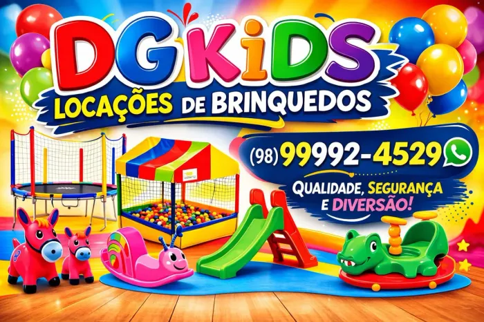 DG kids locações de brinquedos