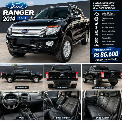 Ford Ranger XLS 2.5 16V 4X2 CD Flex 2014