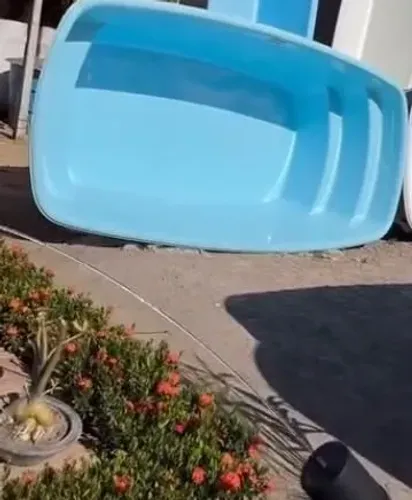 Piscina de fibra 