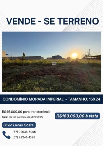 VENDE-SE TERRENO