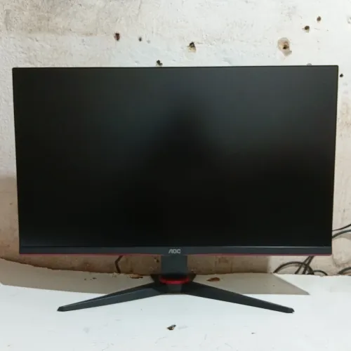 Monitor AOC 27G2E1 27" 100Hz ? com defeito na tela ? para peças/reparo
