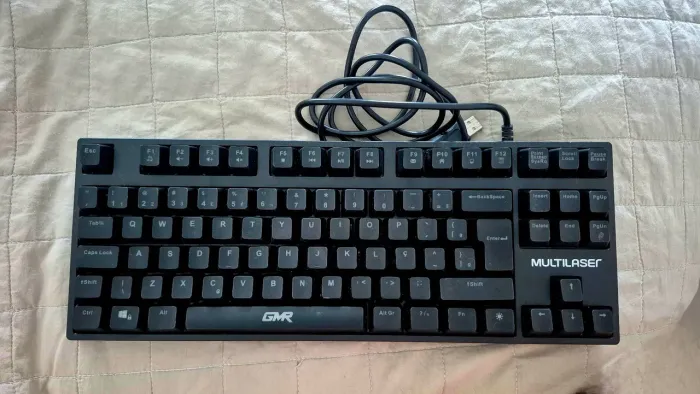 Teclado Gamer mecânico Multilaser GK-510 