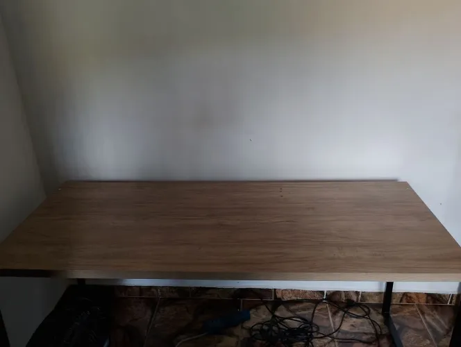 Mesa Escrivaninha Industrial Trevalla 150cm, Carvalho | Kuadra