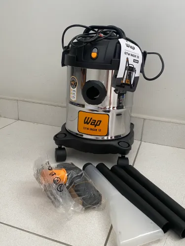 Aspirador de Pó e Água WAP inox 12 1400W