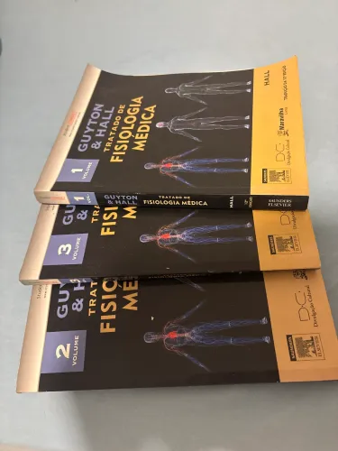 Guyton & Hall Tratado de Fisiologia Médica: Volumes 1,2 e 3