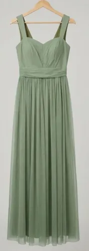 Vestido de festa/casamento - Paleta verde menta