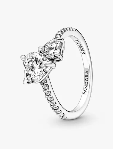 anel pandora prata aro 18
