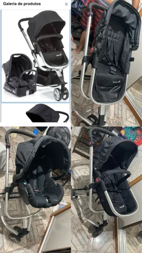 Carrinho de bebê Moisés