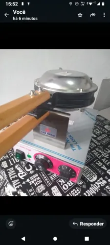 Máquina de Waffle Progás - Qualidade Profissional com Excelente Custo-Benefício