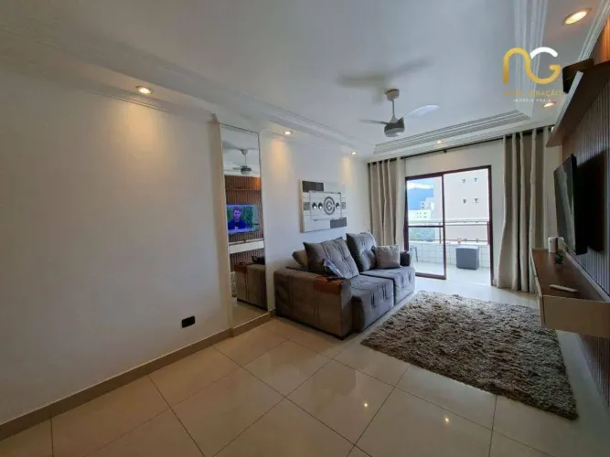 Apartamento à venda, 99 m² por R$ 590.000,00 - Tupi - Praia Grande/SP