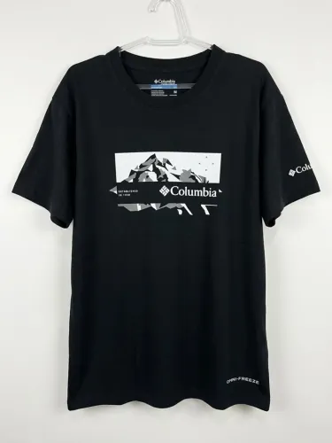Camiseta Columbia preta M