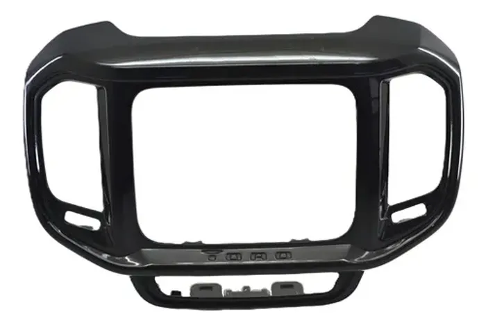 Moldura Multimidia Painel Central Fiat Toro 2019 Original Preto