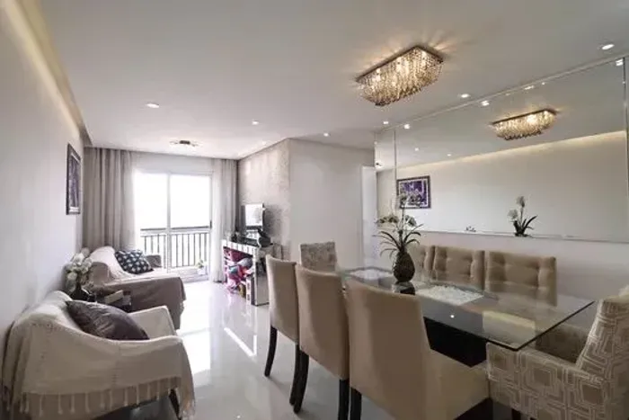 Apartamento mobiliado à venda em Vila Valparaíso, Santo André. REF: 19435