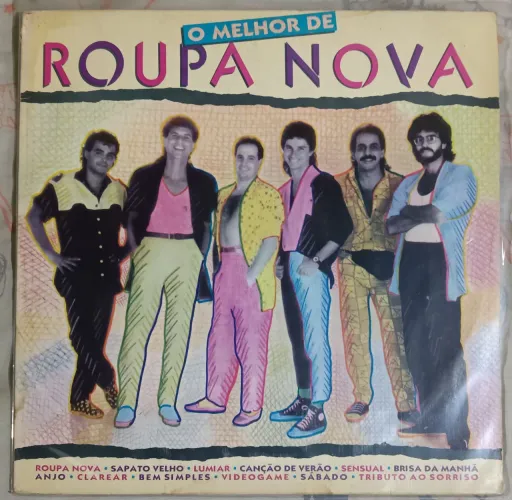 Coleção LPs Roupa Nova com 7 Discos