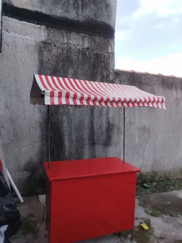 Vendo barraca para festas (algodão ,pipoca etc )