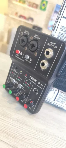 Interface de Áudio USB Teyun Q-12 - Perfeito Estado
