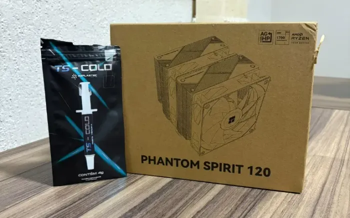Air Cooler CPU Thermalright Phantom Spirit 120 COM BRINDE DE PASTA TÉRMICA INCLUSO