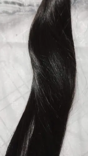 Cabelo humano liso