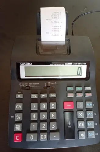 Calculadora Casio HR-150TM Bivolt