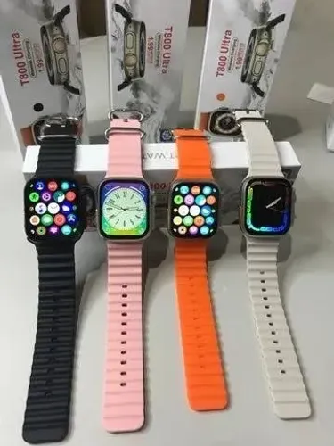 Lacrado Smartwatch T800 Ultra Série 8 Tela 1.99" RECEBE CHAMADA IP67