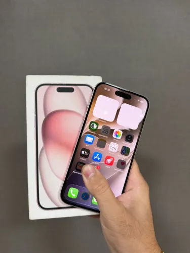 IPHONE 15 ROSE 128GB ACEITO CARTÃO 