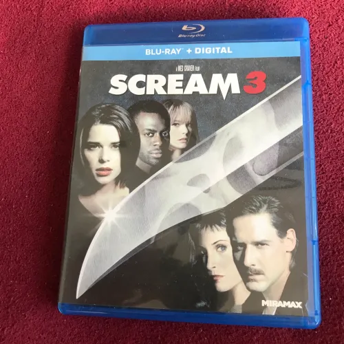 Blu ray Pânico 3 importado Scream