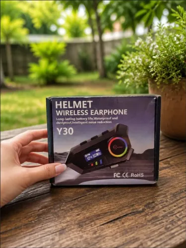 Fone Bluetooth para Capacete Motoqueiro com Rádio FM