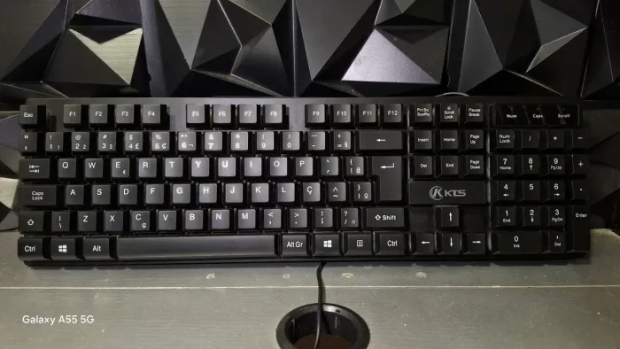 Teclado gamer!