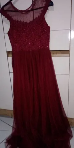 Vestido marsala
