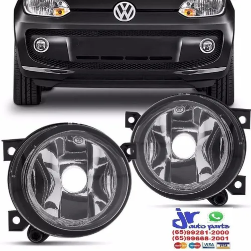 Par Farol de Milha Volkswagen UP 2014 2015 2016 2017 Auxiliar Neblina