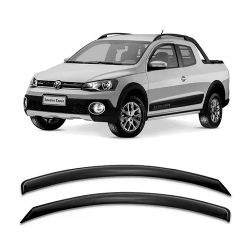 Calha De Chuva Defletor Vw Saveiro cross G5 G6 G7 2 portas