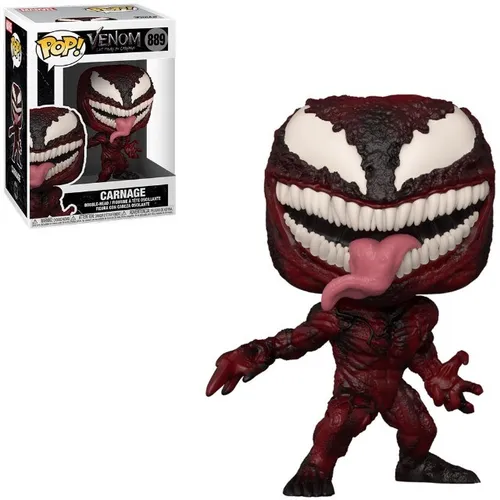 Funko pop venom tempo de carnificina personagem carnificina