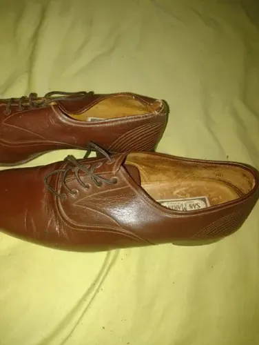 sapato  San marino  n40,,solado de couro.pouco usado,antigo