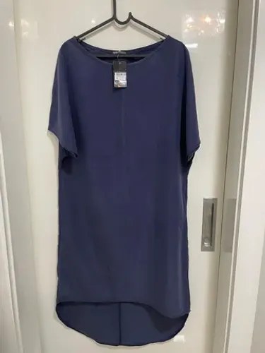 Vestido Liso Mullet em Chamois