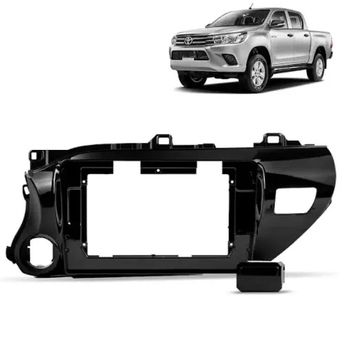 Moldura 2 din Hilux 2017 a 2021 de 10 Polegadas 